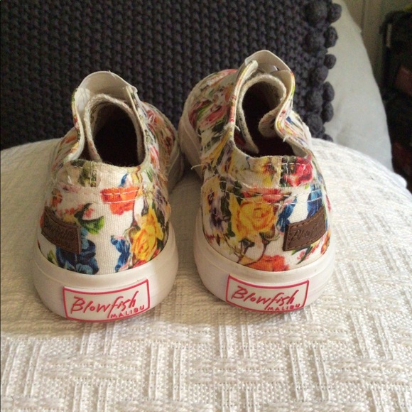 Kids, Blowfish - slip on canvas floral sneakers - Picture 3 of 4